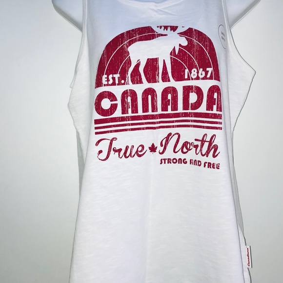 Canadian Tops - Canada True North Strong And Free